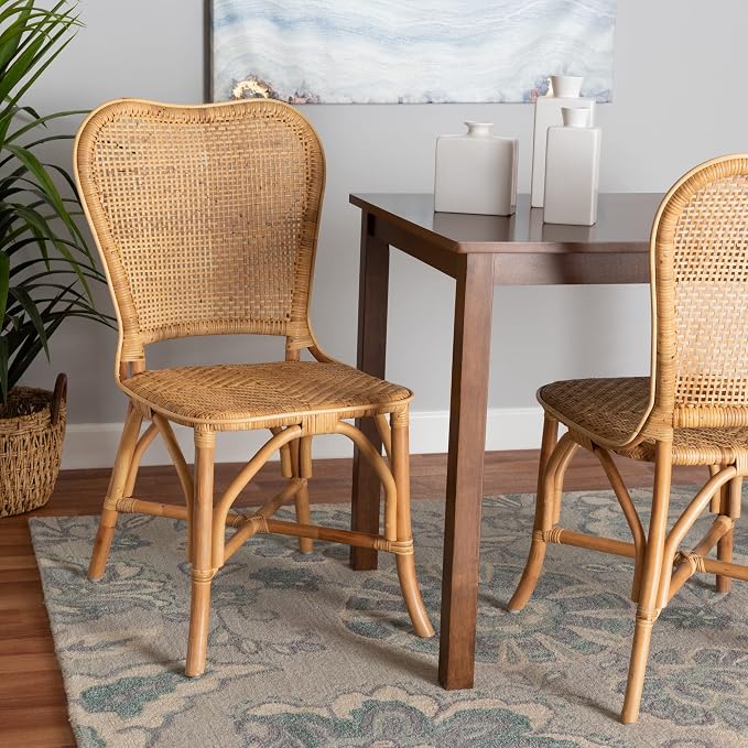 Natural Rattan Dining Chair